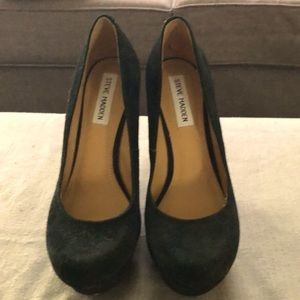 Steve Madden wedge heels - black